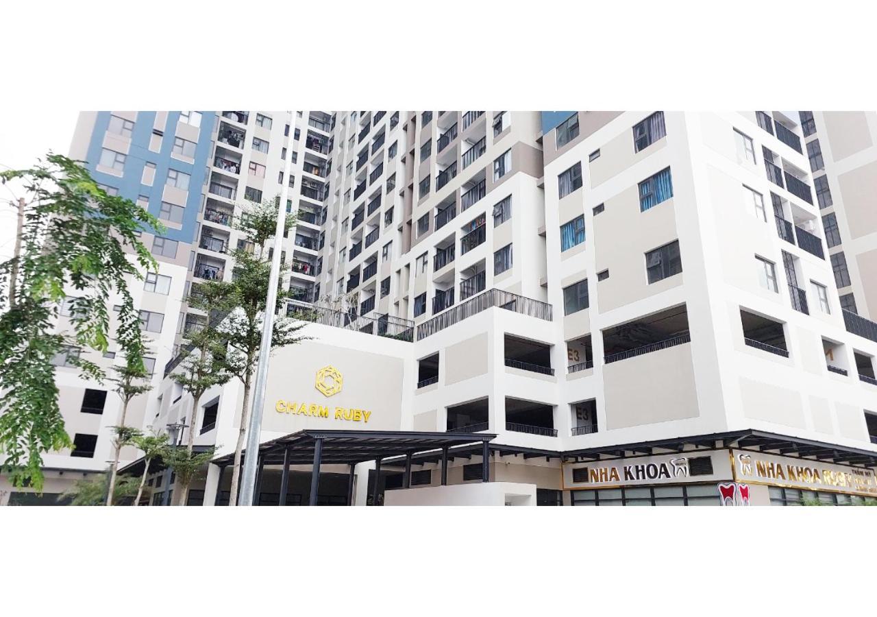 Luxury Apartment - Charm Ruby, Dĩ An エクステリア 写真